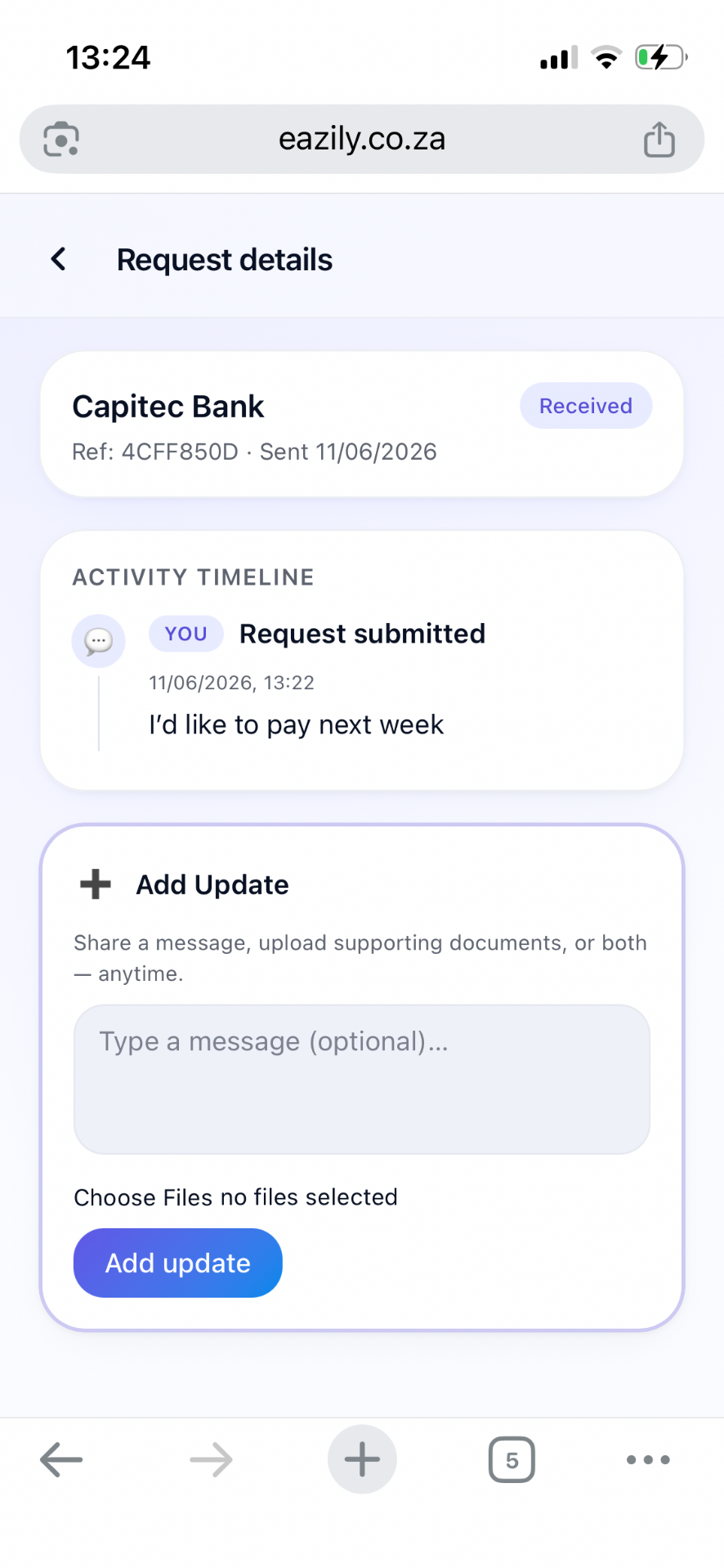 Eazily digital engagement platform interface